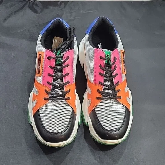 BRAND NEW TRUE RELIGION RALEN MULTI-COLOR LOW TOP SNEAKER - Picture 3 of 16